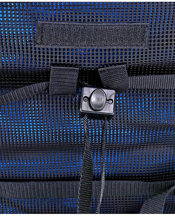 Babyhug Rock Star Stroller Cum Rocker With 5 Point Safety Harness - Blue| Reclining Seat| Linked Brake| Adjustable Canopy| Single Hand Fold