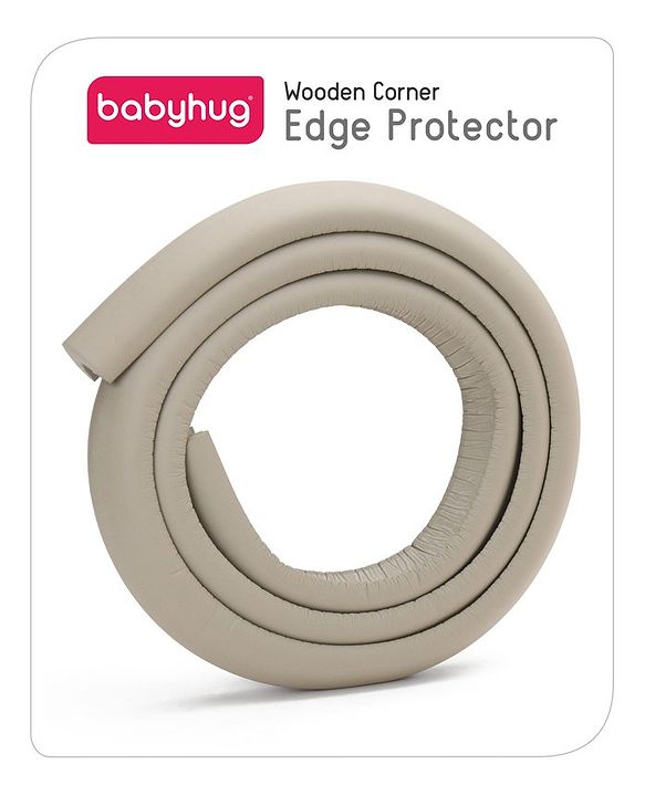 Babyhug Wooden Corner Edge Protector - Black