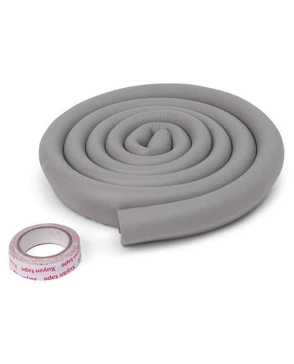 Babyhug Glass Corner Edge Protector  With Tape - Black