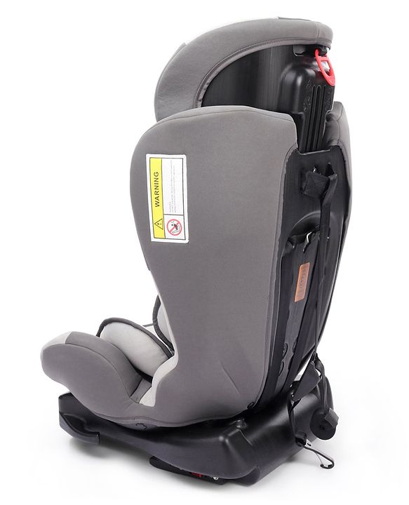 Babyhug Bon Voyage Forward Facing Isofix Convertible Car Seat - Grey
