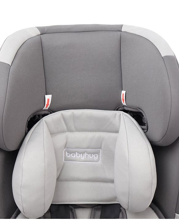 Babyhug Bon Voyage Forward Facing Isofix Convertible Car Seat - Grey