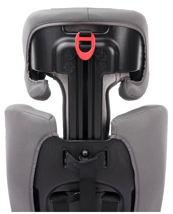 Babyhug Bon Voyage Forward Facing Isofix Convertible Car Seat - Grey