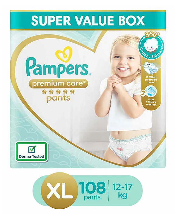 Buy Pampers Premium Care Pants Diapers (XL) 11's Online at Discounted Price  | Netmeds