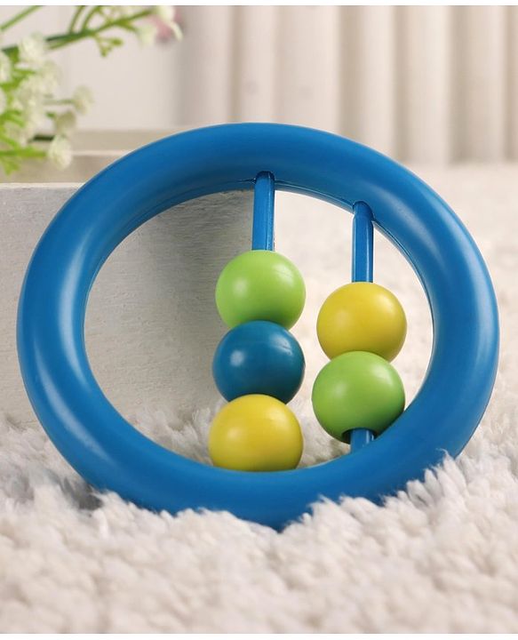 Babyhug Beads Rattle Red - Length 9 cm