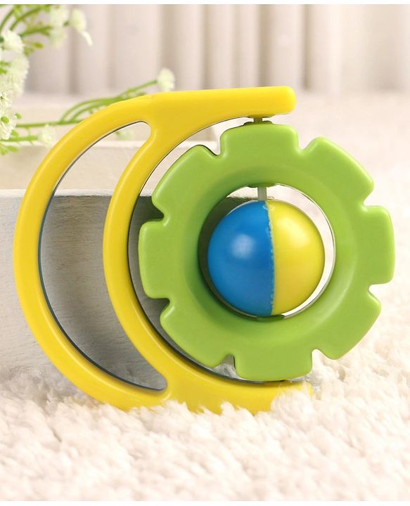 Babyhug Flip Flower Rattle - Blue