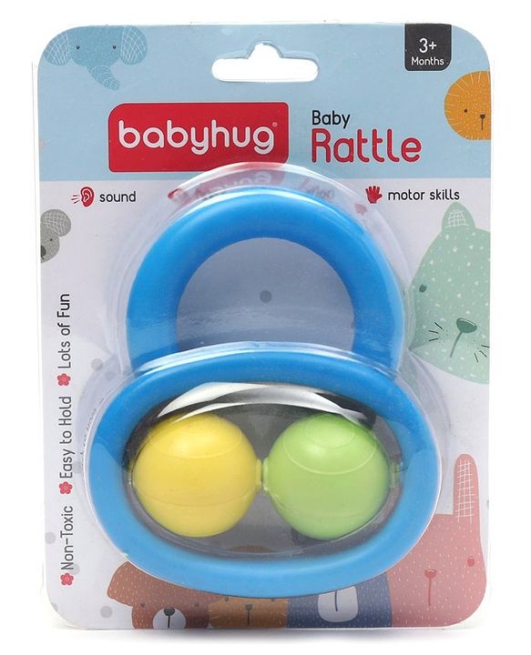 Babyhug Ball Rattle - Blue