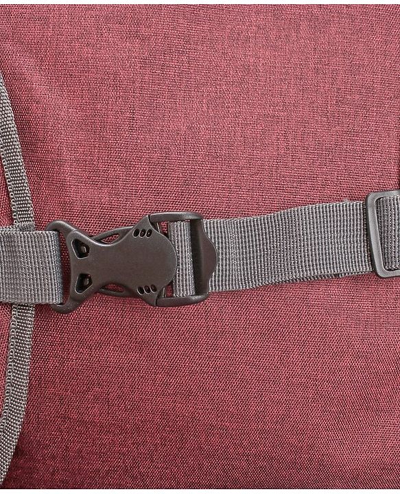 Babyhug Multipurpose Backpack Style Diaper Bag - Maroon