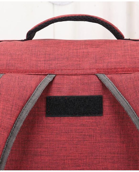 Babyhug Multipurpose Backpack Style Diaper Bag - Maroon