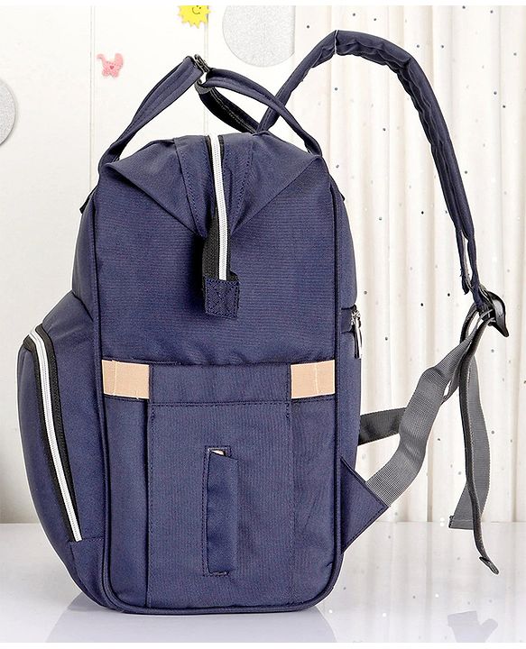 Babyhug Backpack Style Diaper Bag - Red Black