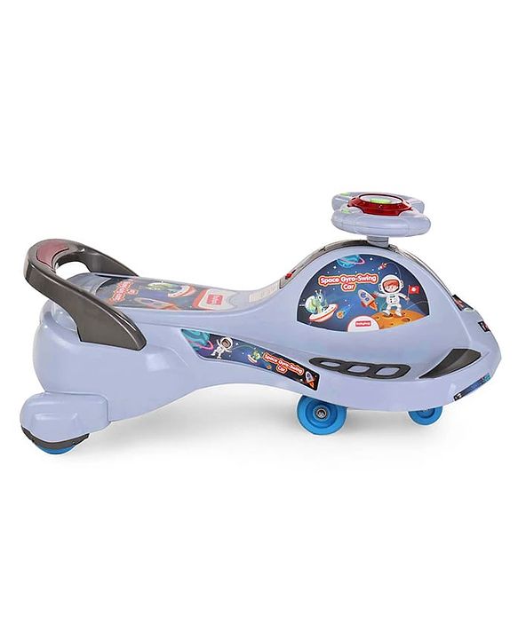 Babyhug Space Gyro Swing Car - Grey
