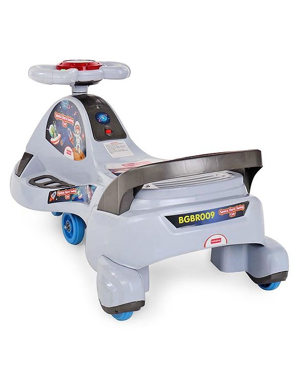 Babyhug Space Gyro Swing Car - Grey