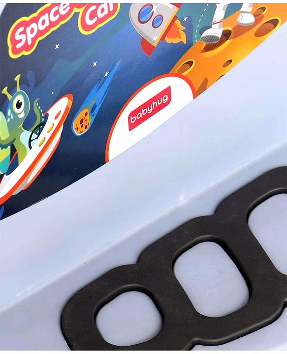Babyhug Space Gyro Swing Car - Grey