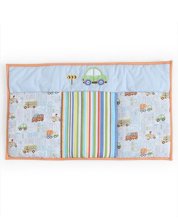 Babyhug Premium Cotton Jungle Safari Bed Organiser