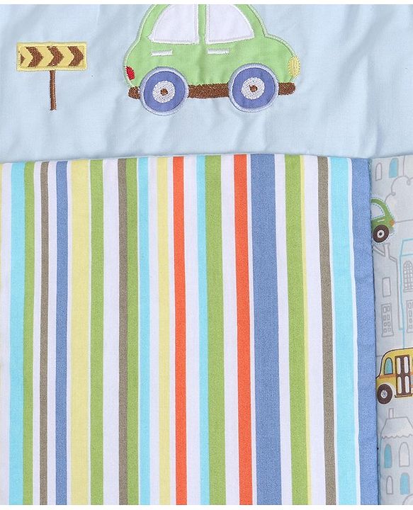 Babyhug Premium Cotton Jungle Safari Bed Organiser
