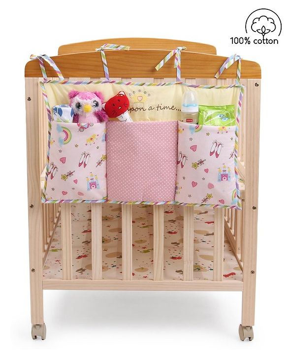 Babyhug Premium Cotton Jungle Safari Bed Organiser