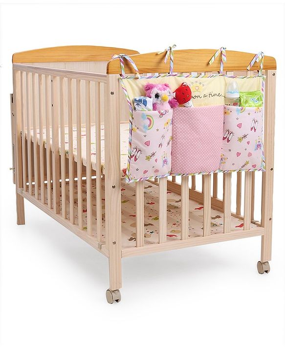 Babyhug Premium Cotton Jungle Safari Bed Organiser