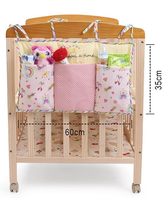 Babyhug Premium Cotton Jungle Safari Bed Organiser