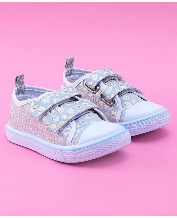 Cute Walk by Babyhug Canvas Shoes - Blue