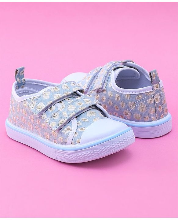 Cute Walk by Babyhug Canvas Shoes - Blue