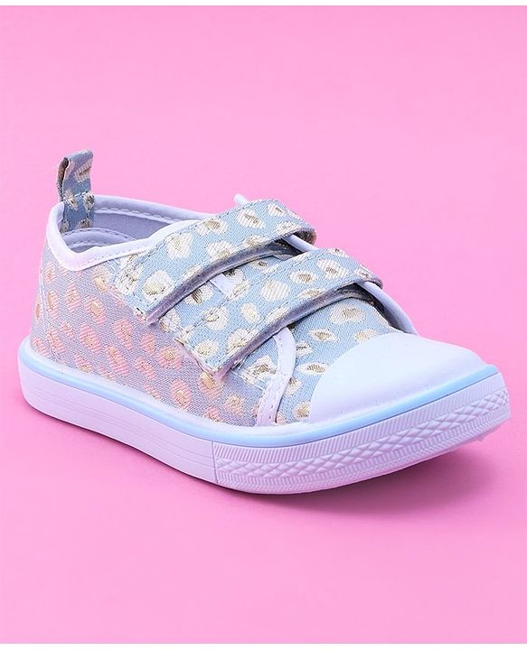 Cute Walk by Babyhug Canvas Shoes - Blue