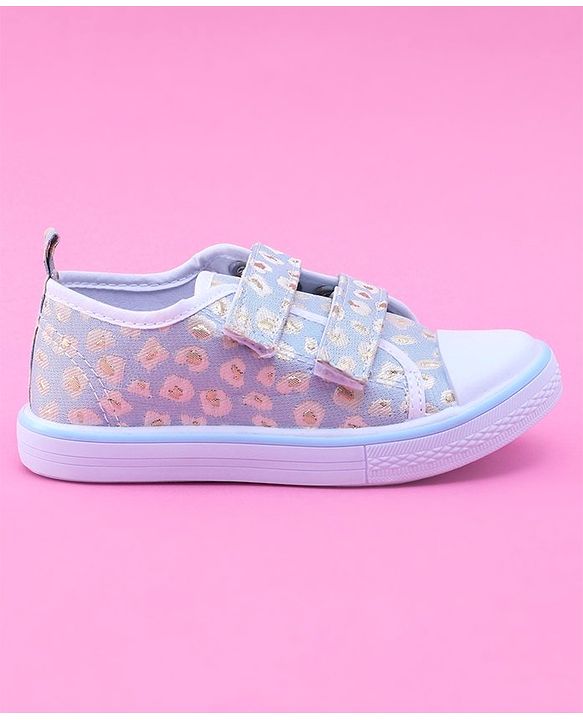 Cute Walk by Babyhug Canvas Shoes - Blue