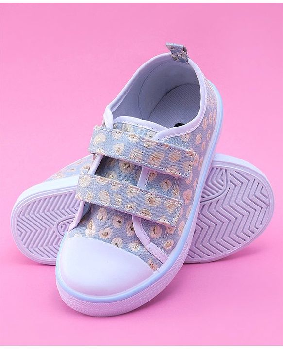 Cute Walk by Babyhug Canvas Shoes - Blue