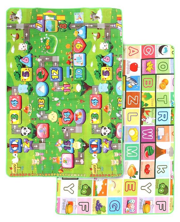 Babyhug Alphabet & Number Floormat Animal Print - Multicolour