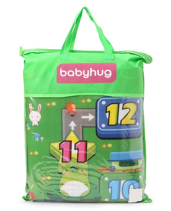 Babyhug Alphabet & Number Floormat Animal Print - Multicolour