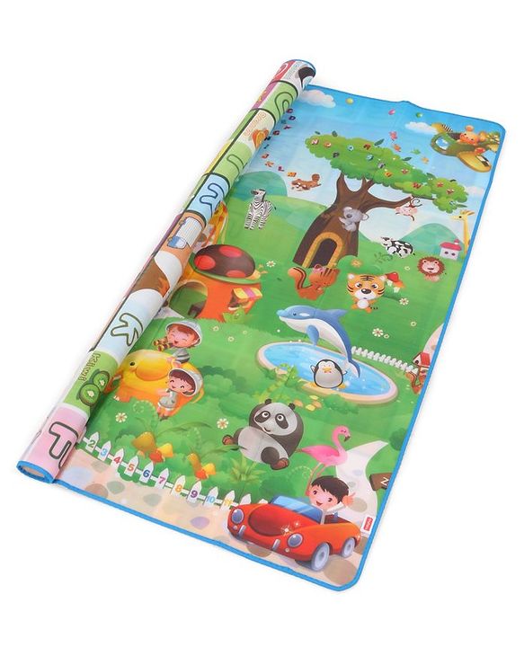Babyhug Alphabet & Number Floormat Animal Print - Multicolour