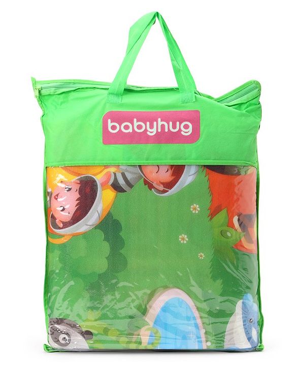 Babyhug Alphabet & Number Floormat Animal Print - Multicolour