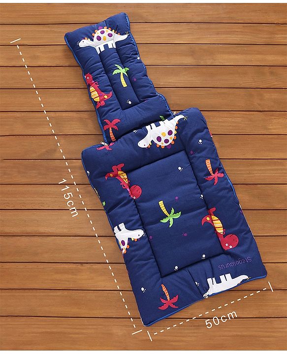 Babyhug Sleeping Bag Dino Print - Navy Blue