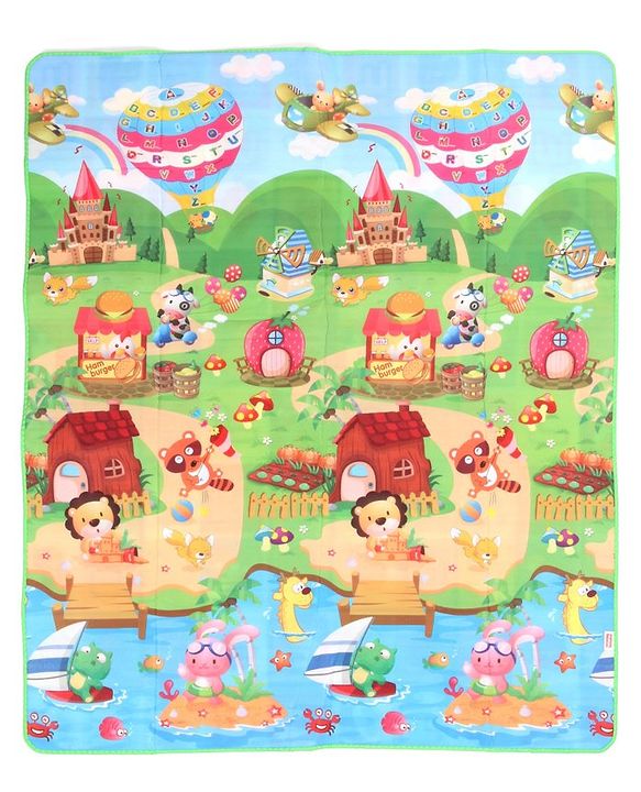 Babyhug Alphabet & Number Floormat Multiprint - Multicolour
