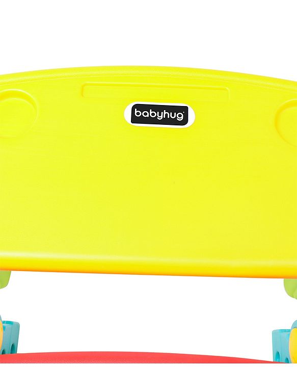 Babyhug Multifunction Chair Cum Study Table - Multicolor| Easy to Assemble| Light Weight| Indoor & Outdoor Use