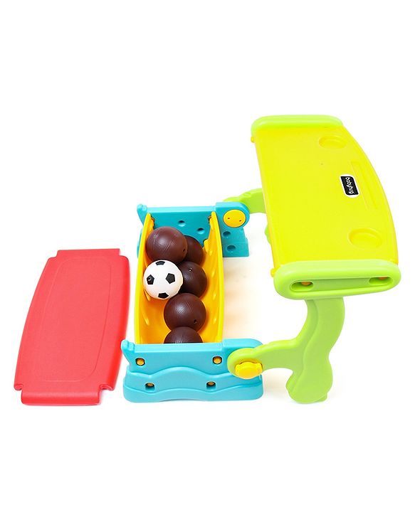 Babyhug Multifunction Chair Cum Study Table - Multicolor| Easy to Assemble| Light Weight| Indoor & Outdoor Use