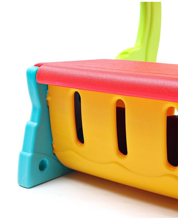 Babyhug Multifunction Chair Cum Study Table - Multicolor| Easy to Assemble| Light Weight| Indoor & Outdoor Use