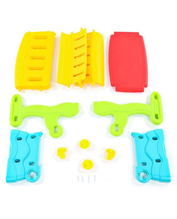 Babyhug Multifunction Chair Cum Study Table - Multicolor| Easy to Assemble| Light Weight| Indoor & Outdoor Use