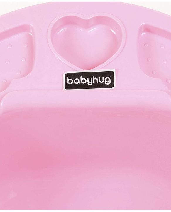 Babyhug Large Baby Bath Tub Cartoon Print - Pink
