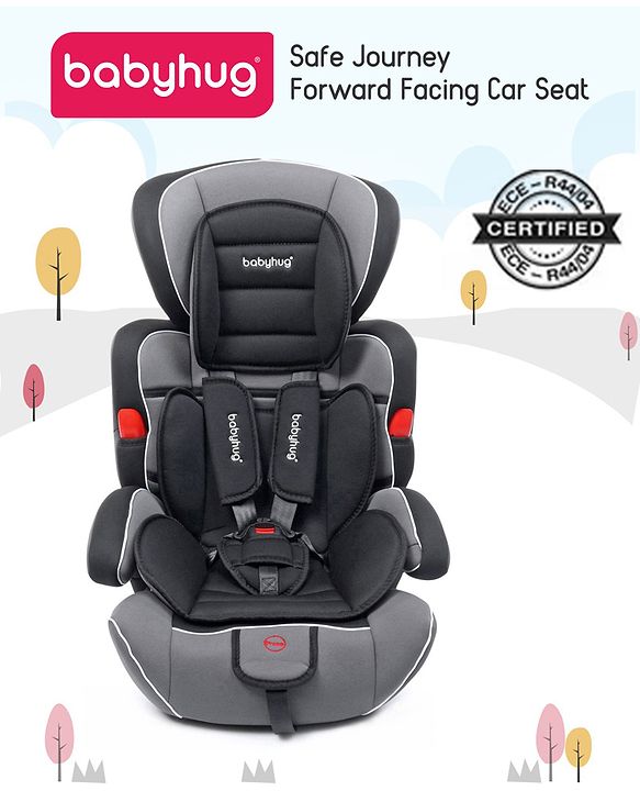 Babyhug Safe Journey Forward Facing Car Seat - Black
