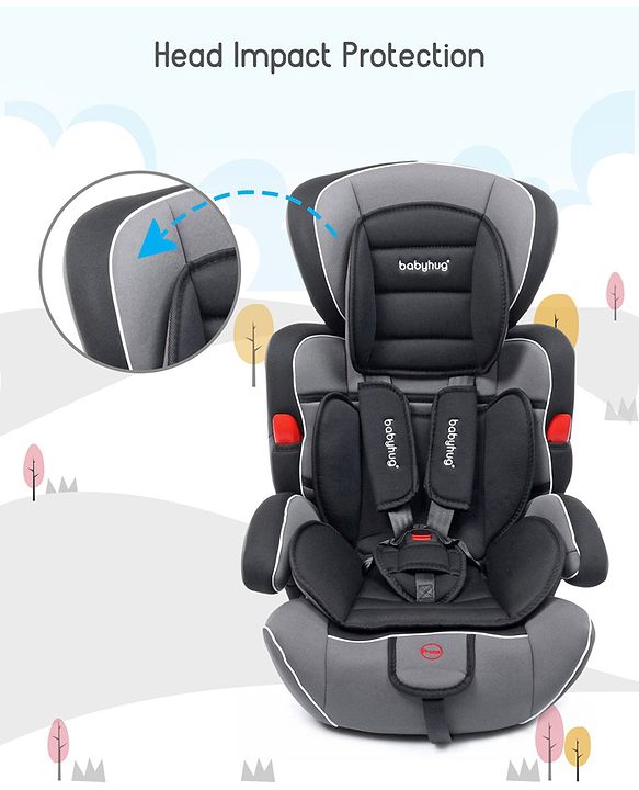 Babyhug Safe Journey Forward Facing Car Seat - Black