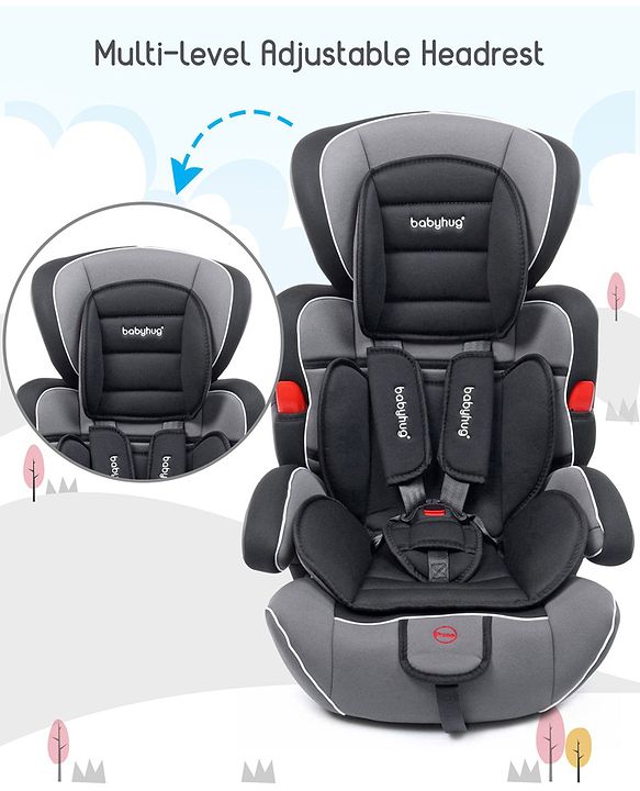 Babyhug Safe Journey Forward Facing Car Seat - Black