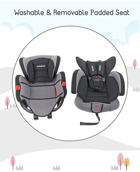 Babyhug Safe Journey Forward Facing Car Seat - Black