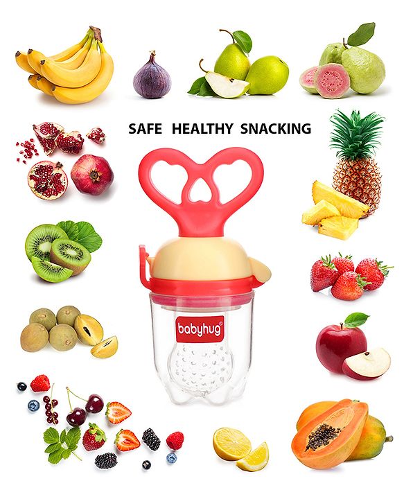 Babyhug Fruit & Food Nibbler - Red