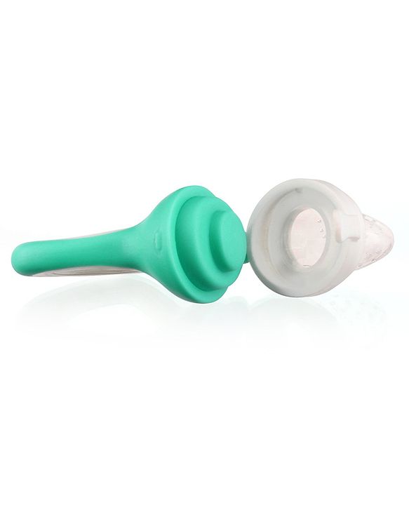 Babyhug Fruit & Food Nibbler Easy Grip - Green