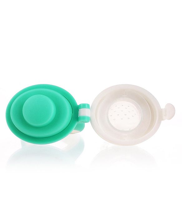 Babyhug Fruit & Food Nibbler Easy Grip - Green