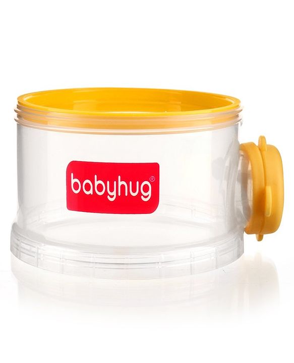 Babyhug Milk Powder Container 3 Racks 120 ml Each - Multicolor