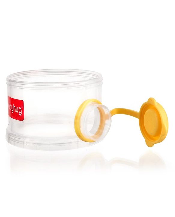Babyhug Milk Powder Container 3 Racks 120 ml Each - Multicolor