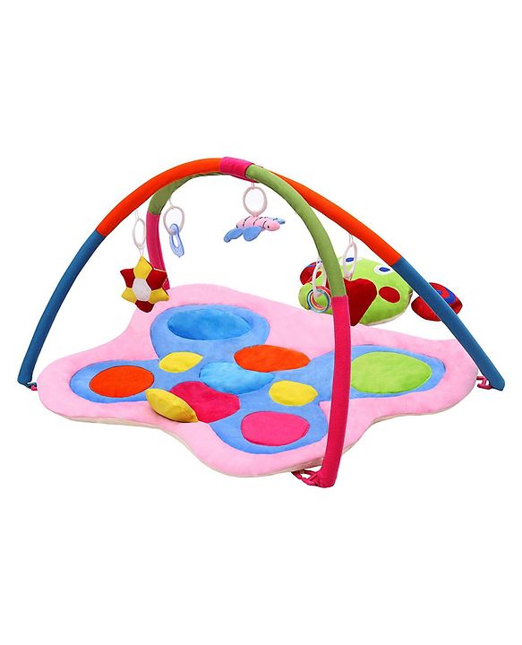 Babyhug Twist N Fold Move N Play Activity Gym Butterfly - Multicolor