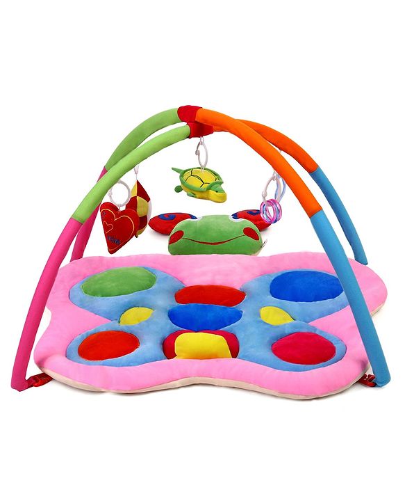 Babyhug Twist N Fold Move N Play Activity Gym Butterfly - Multicolor