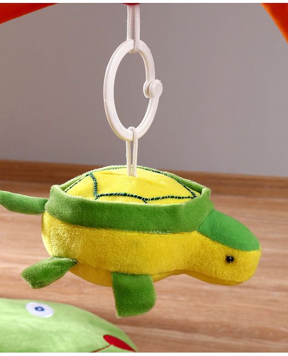 Babyhug Twist N Fold Move N Play Activity Gym Tortoise - Multicolor