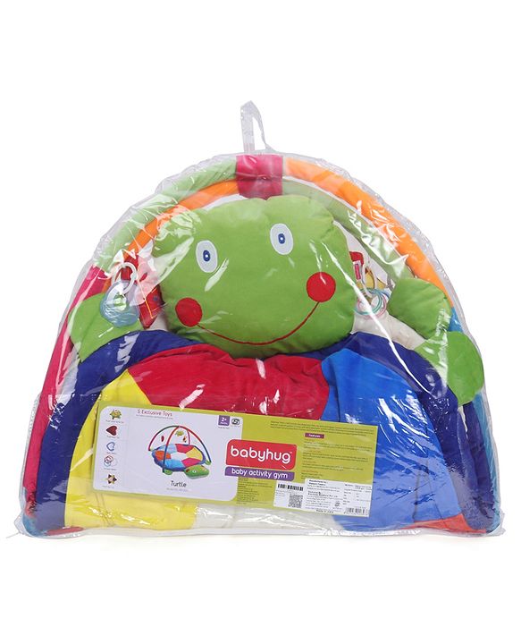 Babyhug Twist N Fold Move N Play Activity Gym Tortoise - Multicolor